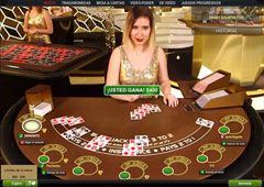 Mesa de Blackjack en vivo